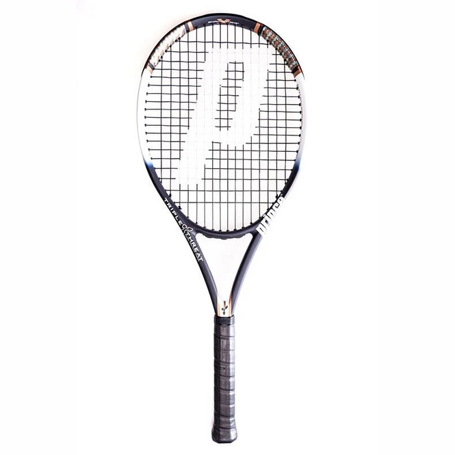 Tennisracket Prince Tt Bandit Original Black White Bespannen